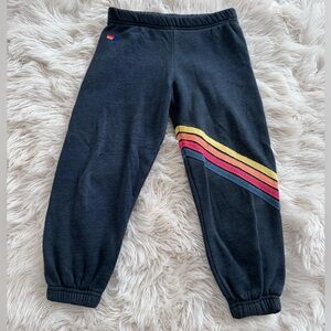 Kids Aviator Nation Stripe Sweatpant